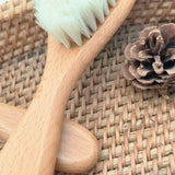 Natural Wool Baby Wooden Brush