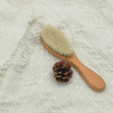 Natural Wool Baby Wooden Brush