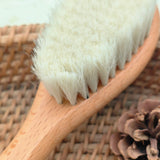 Natural Wool Baby Wooden Brush