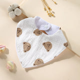 Organic Muslin Cotton Baby Bibs