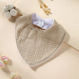 Organic Muslin Cotton Baby Bibs