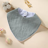 Organic Muslin Cotton Baby Bibs