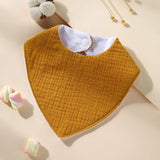 Organic Muslin Cotton Baby Bibs