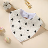 Organic Muslin Cotton Baby Bibs